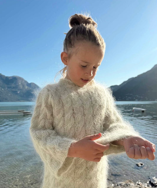 Annabel Sweater Junior – Knitting Pattern (PDF)