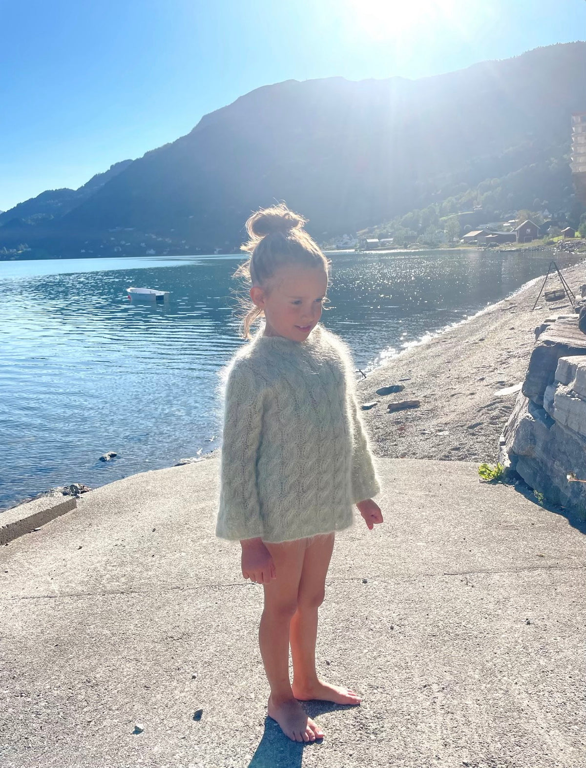 Annabel Sweater Junior – Knitting Pattern (PDF)